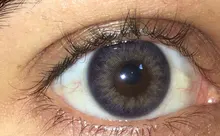 MOONZI marrón avellana anual lentes de contacto de color para los ojos pequeña belleza alumno 2 unids/par grado de miopía receta