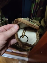 1 ud. Monederos Mini llave EDC para hombre, monedero, bolsa militar, pequeño llavero de bolsillo, estuche de cremallera, bolso exterior