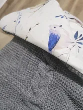 Saco de dormir para bebé, saco de dormir para cochecito de bebé, sólido, grueso, cálido, envolvente para recién nacido, manta de punto de 75x35cm