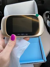 Timbre digital con pantalla a color LCD, 2,8 , con mirilla electrónica de 90º, para puerta