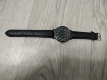 De lujo de minimalismo relojes de moda de los hombres Ultra delgado de cuero negro reloj de pulsera de cuarzo de los hombres reloj informal negocios Relogio Masculino