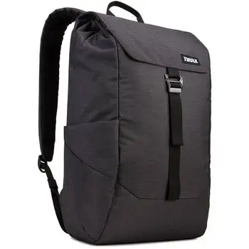 

Mochila thule lithos black - 16l - para portátiles hasta 13.3'/33.7cm - bolsillo de acceso rápido - volumen expandible