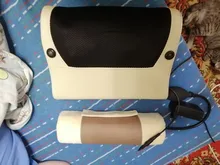 OGAMACRIUS-almohada de masaje 2 en 1, dispositivo eléctrico de calor Shiatsu, relajación corporal saludable para cervicales, masajeador de cuello y espalda