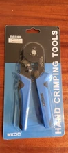 Tubular Terminal Crimper Electrical-Crimping-Pliers Hand-Tools-Set 23-10AWG WKC8 10-4