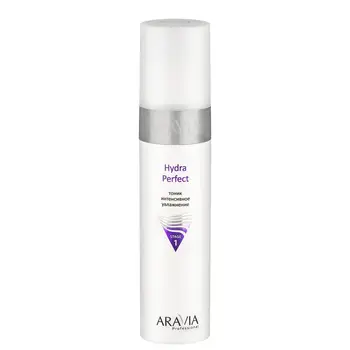

Tonic intensive moisturizing Hydra perfect, 250 ml, aravia professional