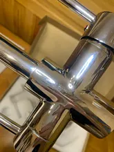FILTERED-CRANE Sink-Mixer Kitchen-Faucet WATER-FILTER Dual-Handle Matte Black Three-Ways