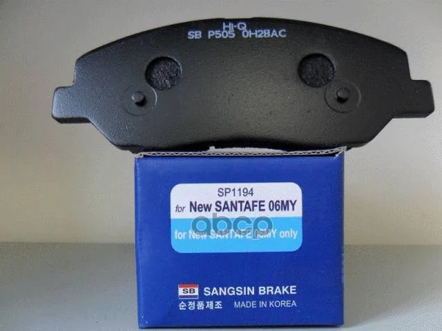 Колодки Тормозные Дисковые Sangsin Brake Sp1194 Sangsin brake арт. SP1194