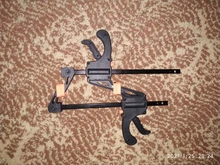 Clip de liberación rápida de trinquete de 4 pulgadas, barra de trabajo de madera, esparcidor, herramientas de mano, 1 ud.