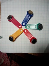 5 unids/lote regrabable RFID memoria táctil clave RW1990 iButton copia tarjeta Sauna clave