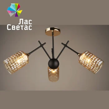 

Chandelier лассветас 5399/3C BK + FGD