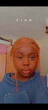 Rubia resaltar frente de encaje pelucas de cabello humano de la onda del cuerpo transparente pelucas delanteras de encaje peruano naranja jengibre malla con división pelucas Remy 180