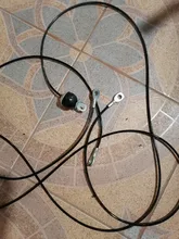 Cable de gimnasio de 1,4 M-5M, piezas de repuesto de acero resistente para gimnasio en casa, accesorios de polea de 5mm de diámetro