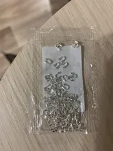 Protectores de alambre de 100x4mm, accesorios de forma de U, cierres, conector para fabricación de joyas, 4,5 unids/lote