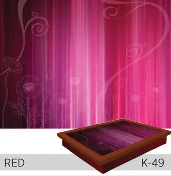 

Funny Design Knee Pad With Tray - Red