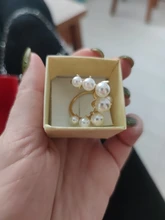 Fashion Big Geometric Pearl Paved Rings For Women 2021 New Jewelry Personality Statement