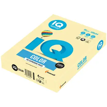 

Paper for printing IQ "color pale" A4 80gr/M2 yellow