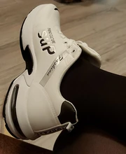 Zapatillas de deporte vulcanizadas con cordones para hombre, zapatos informales cómodos, Tenis gruesos de diseñador, color blanco, 2020