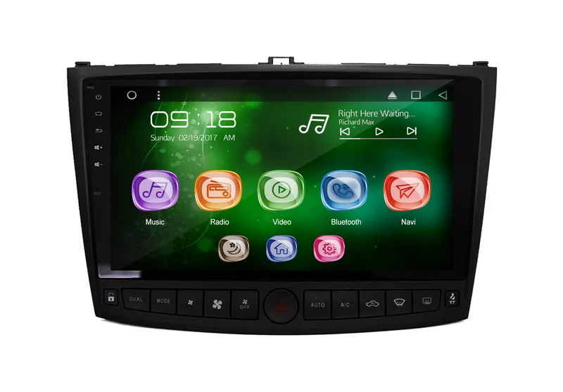 

Allways 9" IPS Screen Android 9.0 Octa-core Ram 2GB Rom 32GB Car Multimedia for Lexus IS250 2006-2010 with 2.5D Touch screen