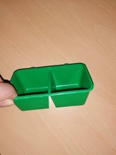 Bird-Feeder Waterer Food-Tray Drinking-Cups Parrot Hanging-Animal Pet-Products Double-Groove