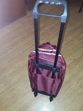 JULYS SONG-bolsas de equipaje de viaje con ruedas para hombre y mujer, maleta con ruedas