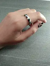 Retro nuevo Chic Corea transparente estética anillo colorido minimalista acrílico resina anillo para las mujeres joyería regalos de fiesta