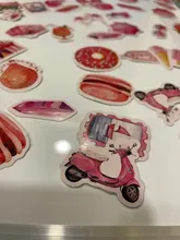 45 unids/caja varios pegatinas lindo Kawaii planificador diario, álbum de recortes diario pegatinas de papel de papelería