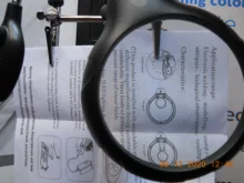 Lupa de soldadura con luz LED, lente auxiliar de 3.5X-12X, lupa de escritorio con Clip auxiliar, reparación de soldadura a tres manos