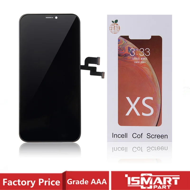 

AAA+++ Incell Screen for iPhone XS LCD Display Great 3D Touch Replacement Assembly Digitizer Perfect TFT LCD Repair RJ