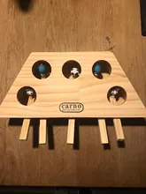 Toy Hamster Mouse Interactive-Maze Wooden Catnip Funny with Catch Chase Bite Solid 3/5-Holed