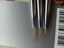 3 piezas de arte de uñas, bolígrafos, pinceles, pintura delineador, puntas 3D, conjunto de pinceles de gel acrílico UV para dibujar, herramienta de manicura para diseño de uñas francés