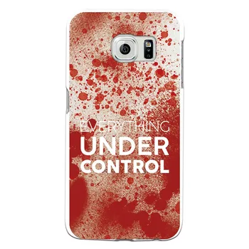 

Stand case costume drawing Under Control WP030 for Samsung Galaxy S6 Edge