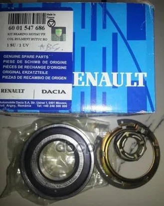 Подшипник Ступичный Renault Logan 2005- RENAULT арт. 6001547686