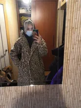 Coats Teddy Bear-Jackets Faux-Fur Leopard Female Long Women Luxury Outerwear Thick Winter