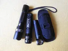 Molle-funda táctica para exteriores, bolsa de cintura para caza, senderismo, rotación de 360 grados, riñonera multifuncional con linterna