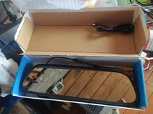 5 pulgadas TFT LCD HD800 * 480 pantalla Monitor coche espejo Monitor para estacionar marcha atrás con 2 entrada de vídeo retrovisor Cámara opcional