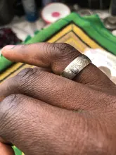 Sifisrri 8mm árabe islámica anillos con escrituras Acero inoxidable religioso oración musulmana banda Anillo para hombres regalo de joyas de fiesta Anillo