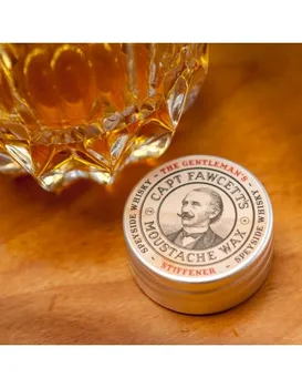 

Captain Fawcett Gentleman's Stiffener Malt Whisky Moustache Wax 15ml