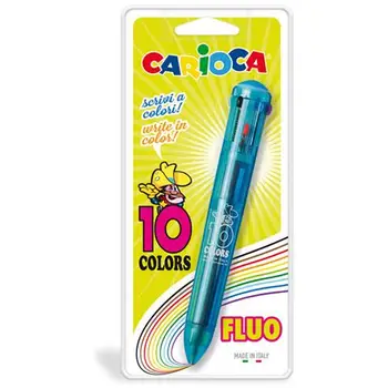 

Cf1bl pen 10 colors FluoCARIOCA2.42