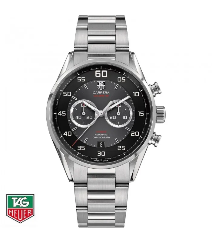 TAG Heuer Carrera Calibre 36 Flyback 43 мм хронограф автоматические часы CAR2B10. BA0799