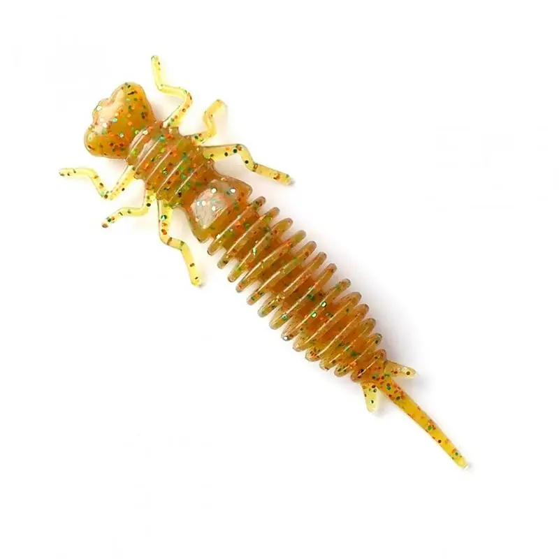 Силиконовые приманки Fanatik LARVA 3 дюйма (75 мм) (6 шт\упак) | Спорт и развлечения