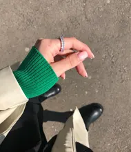 Huitan-Anillo de lujo para mujer, Micro pavé grande redondo/cuadrado/ovalado de CZ, joyería de boda, regalo de amor para esposa, alta calidad