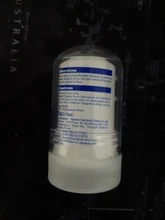 Desodorante de cristal de 60g para hombres y mujeres, palo de alumbre, eliminador de olor de axila corporal, antitranspirante, palo desodorante indefinido