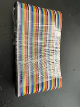 Ribbon-Cable Dupont-Wire Rainbow Flat Pitch-Color 1meter for FC 40P/50P