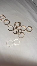 Conjunto de anillos de oro rosa para mujer, joyería punk, vintage, venta indefinida, venta al por mayor, accesorios de Navidad 2020