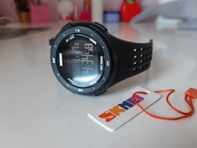 SKMEI-Reloj digital con pantalla led para hombre, pulsera impermeable con cronógrafo, calendario y alarma, de diseños deportivos y estilo masculino, modelo 1219