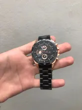 Reloj de pulsera deportivo Para Hombre, cronógrafo de cuero, estilo militar, informal, Moderno, novedad de 2021
