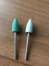 Brocas de silicona para pulidora de uñas, accesorios para máquina de manicura, 1 Uds.
