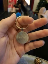 Popular nuevo Super madrina padrino llave anillo superhéroe gracias padrino Madrina de vidrio joyería llavero colgante regalo