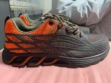 Botas de seguridad con punta de acero para hombre, zapatos de trabajo a prueba de perforaciones, transpirables