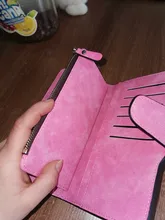 Billetera Baellerry de cuero de las mujeres de lujo tarjeta soporte embrague Casual mujeres carteras bolsillo con cremallera bolsillo Hasp cartera mujer bolso